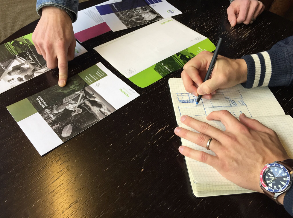 Hands-on wireframing and design review sessions